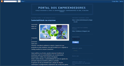 Desktop Screenshot of empreendedoresbemvindos.blogspot.com