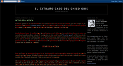 Desktop Screenshot of elchicogris.blogspot.com