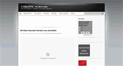 Desktop Screenshot of carazine.blogspot.com