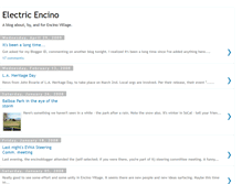 Tablet Screenshot of encinovillage.blogspot.com