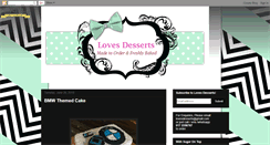 Desktop Screenshot of lovesdesserts.blogspot.com