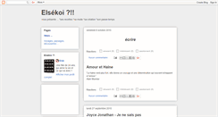 Desktop Screenshot of elsekoi.blogspot.com