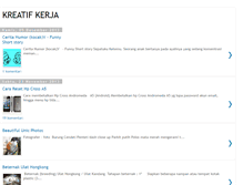 Tablet Screenshot of kreatifkerja.blogspot.com