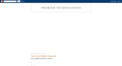 Desktop Screenshot of great-premiertechnologies.blogspot.com