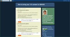 Desktop Screenshot of opengrilli3d.blogspot.com