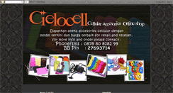 Desktop Screenshot of cielocell.blogspot.com