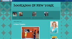 Desktop Screenshot of lookadooinnewyork.blogspot.com