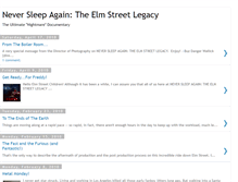 Tablet Screenshot of elmstreetlegacy.blogspot.com