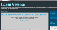 Desktop Screenshot of buzzenprovence.blogspot.com