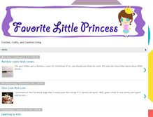 Tablet Screenshot of favoritelittleprincess.blogspot.com