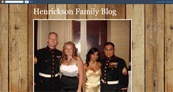 Desktop Screenshot of henricksonfamilyblog.blogspot.com