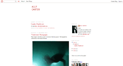 Desktop Screenshot of allycarterdesign.blogspot.com