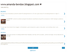 Tablet Screenshot of amanda-bendan.blogspot.com