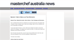 Desktop Screenshot of chefaustralia.blogspot.com