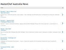 Tablet Screenshot of chefaustralia.blogspot.com