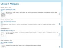 Tablet Screenshot of chessinmalaysia.blogspot.com