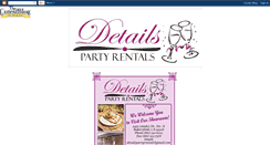 Desktop Screenshot of detailspartyrentals.blogspot.com