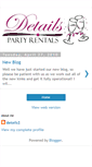 Mobile Screenshot of detailspartyrentals.blogspot.com