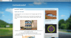 Desktop Screenshot of marloeskreatief.blogspot.com