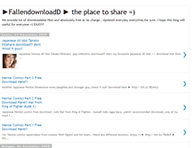 Tablet Screenshot of fallendownloadd.blogspot.com