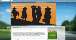 Desktop Screenshot of duniapetani.blogspot.com