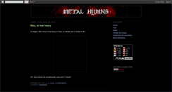 Desktop Screenshot of metal-hymns.blogspot.com