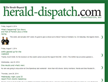 Tablet Screenshot of herald-dispatchblogs11.blogspot.com
