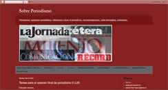 Desktop Screenshot of periodismoccujs.blogspot.com
