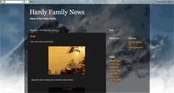 Desktop Screenshot of hardyfamilynews.blogspot.com