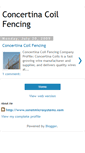 Mobile Screenshot of concertinacoilfencing.blogspot.com