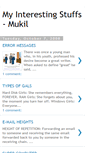 Mobile Screenshot of myinterestingstuffs-mukil.blogspot.com