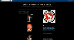 Desktop Screenshot of greatnorthernbar.blogspot.com