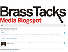 Tablet Screenshot of brasstacks-media.blogspot.com