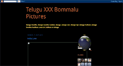 Desktop Screenshot of new-teluguxxxbommalu.blogspot.com