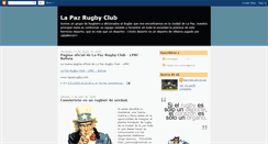 Desktop Screenshot of lapazrugby.blogspot.com