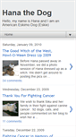 Mobile Screenshot of hanathedog.blogspot.com