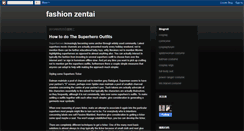 Desktop Screenshot of fashionzentai.blogspot.com