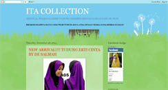 Desktop Screenshot of ita-collection.blogspot.com