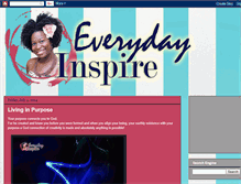 Tablet Screenshot of everyday-inspire.blogspot.com