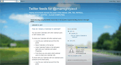 Desktop Screenshot of imamightyacct.blogspot.com
