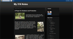 Desktop Screenshot of my316notes.blogspot.com