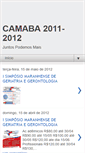 Mobile Screenshot of camaba-uema.blogspot.com