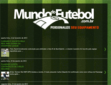 Tablet Screenshot of lojamundodofutebol.blogspot.com