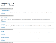 Tablet Screenshot of mylifeinrhymingwords.blogspot.com