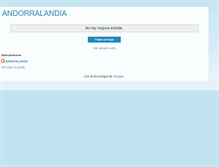 Tablet Screenshot of andorralandia.blogspot.com