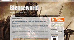 Desktop Screenshot of bleaseworld.blogspot.com