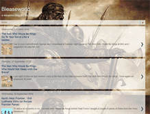 Tablet Screenshot of bleaseworld.blogspot.com