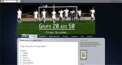 Desktop Screenshot of futebolveteranos20aos50.blogspot.com