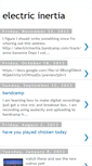 Mobile Screenshot of electricinertia.blogspot.com