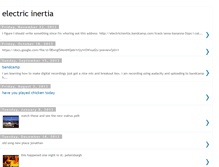 Tablet Screenshot of electricinertia.blogspot.com